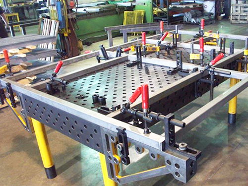 三维柔性焊接平台怎么用