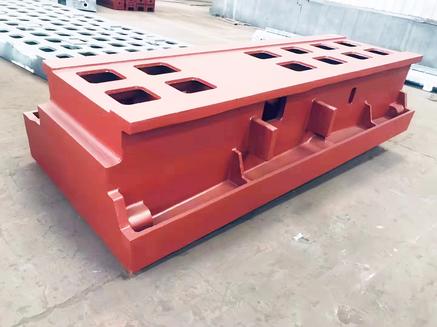 铣床机床床身铸件,铣床铸件,床身铸件,铣床床身铸件,机床床身铸件