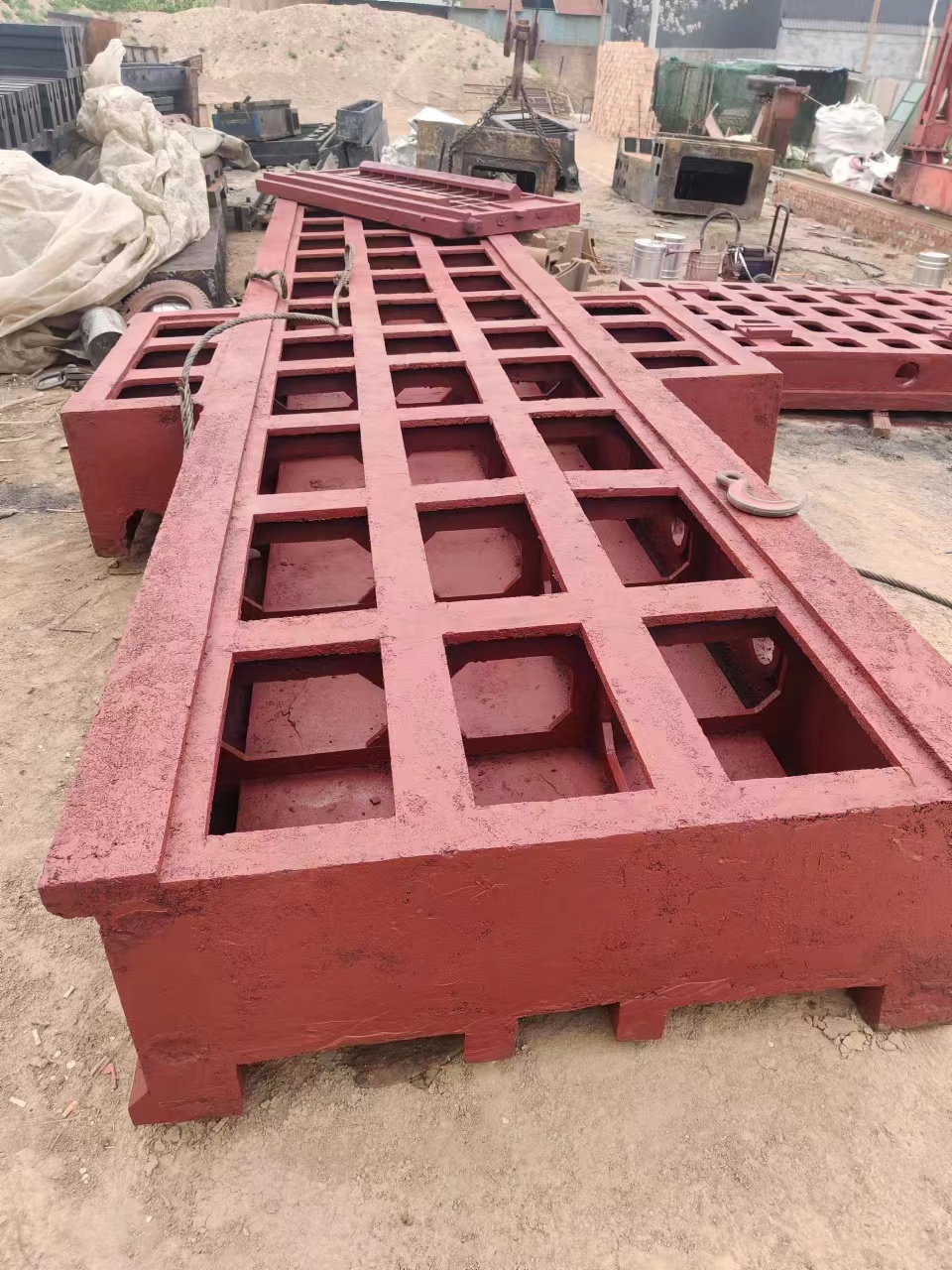 镗床床身铸件,床身铸件,机床铸件,镗床铸件